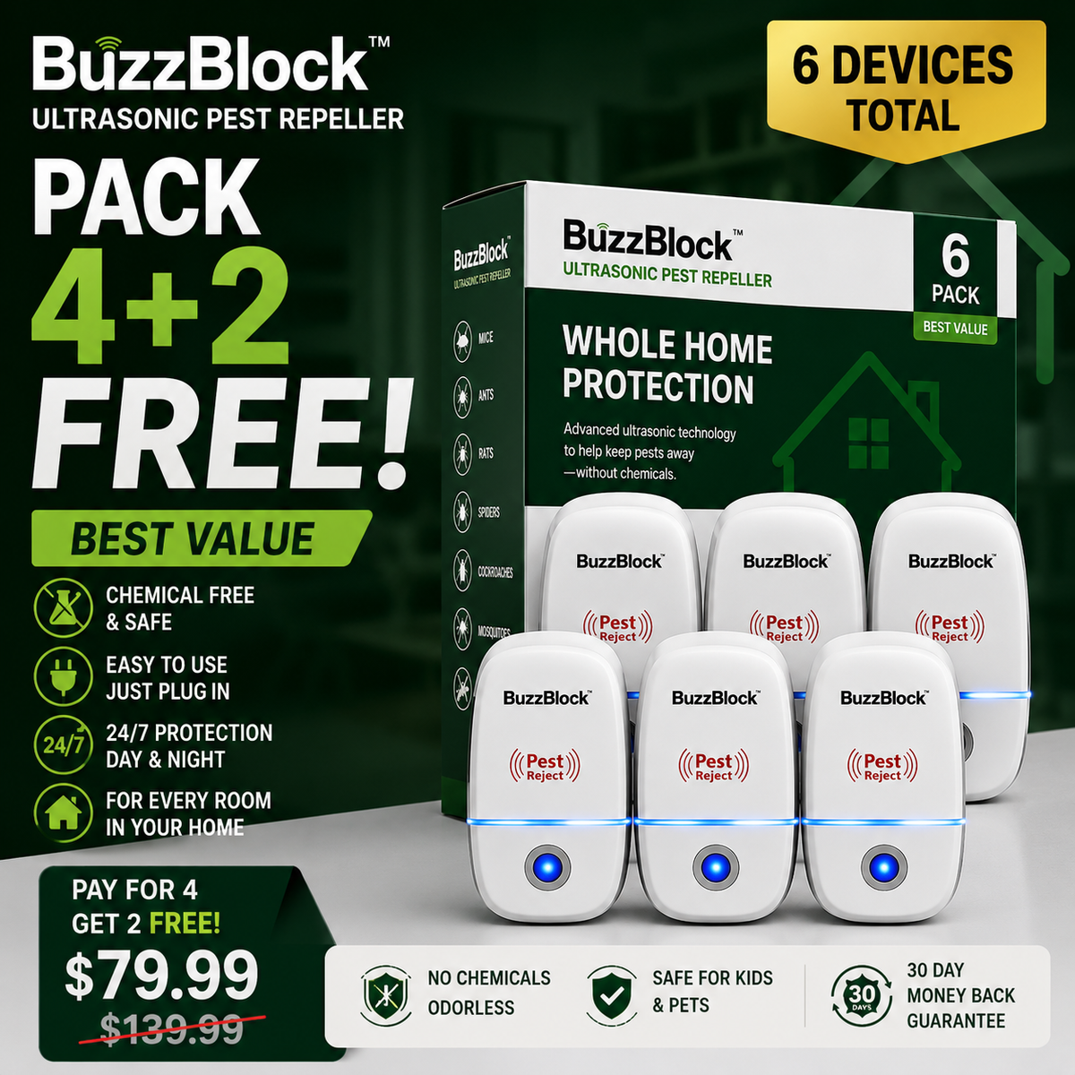 Pest Reject - BuzzBlock