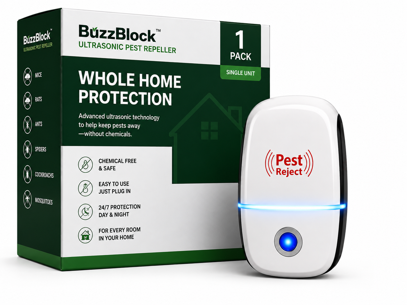 Pest Repeller - BuzzBlock