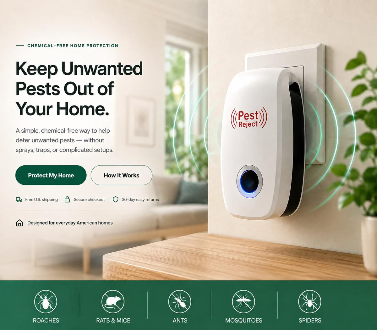 Keep Unwanted Pests Out of Your Home.